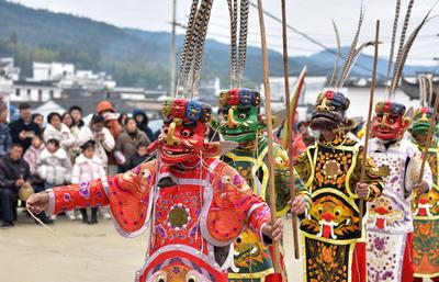 NUO Dance-stock-foto