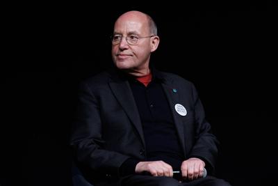Politik, Mission Silberlocke, Wahlkampf Die Linke; Dietmar Bartsch, Gregor Gysi und Bodo Ramelow in Erfurt-stock-foto