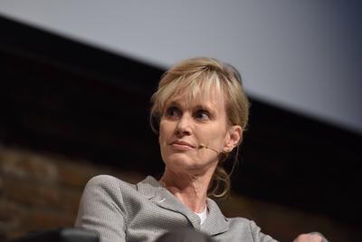 die US amerikanische Autorin Siri Hustvedt am 31 05 2015 in K?ln auf der 3 phil COLOGNE das intern-stock-foto