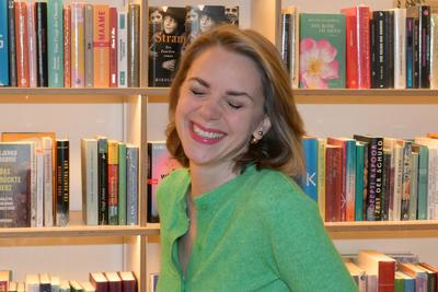 2025 - Lesung - Susanne Gregor – aus ihrem Buch „Halbe Leben“, in  der Buchhandlung "Kurdirektion", in Bad Ischl, im Rahmen der Kulturinitiative "Literaturschiff", am 31.01.2025.-stock-foto