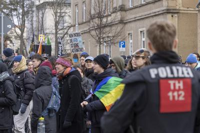 Junge Alternative Apolda-stock-foto