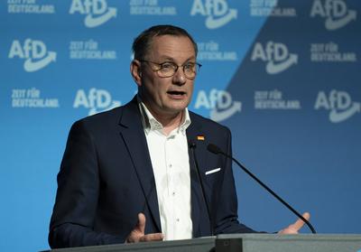 Zeit f?r Alice Weidel - in Neu-Isenburg - Wahlkampftour Bundestagswahl 2025-stock-foto