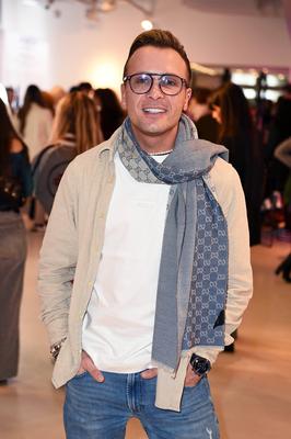 Emil Kusmirek - MATES DATE w?hrend der Berlin Fashion Week Herbst/Winter 2025 in der Berliner Freiheit in Berlin am 01.0-stock-foto