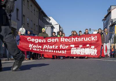 Zeit f?r Alice Weidel - in Neu-Isenburg - Wahlkampftour Bundestagswahl 2025-stock-photo
