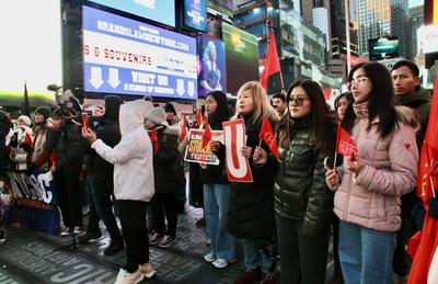 ?hope for justice? protest by burmese for myanmar.-stock-foto