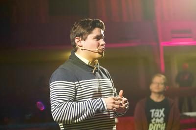 Politboxen in Rendsburg-stock-photo