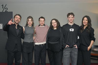 Seumas Sargent, Flora Li Thiemann, Michelangelo Fortuzzi, Frauke Lodders, Lennox Halm, Bettina Zimmermann-stock-photo