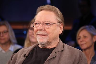 J?rgen von der Lippe, Entertainer und Autor, zu Gast in der NDR Talk Show, Fototermin am 31.1.2025 im Fernsehstudio Hamb-stock-foto