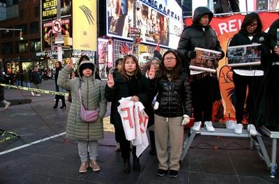 ?hope for justice? protest by burmese for myanmar.-stock-foto
