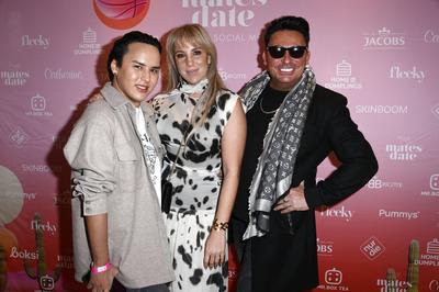 Jeldos Stecker, Annemarie Eilfeld, Matthias Mangiapane-stock-foto