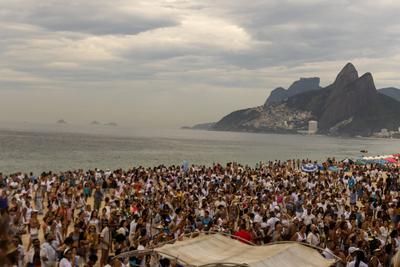 Dia de Iemanj? Rio de Janeiro-stock-foto