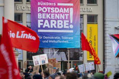 Demonstratin Demoktatie Politik B?rgerbegehren Geschichte-stock-foto