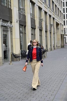 Inga Weber beim Mates Date Influencer Event auf der Berlin Fashion Week A/W 2025 in der Berliner Freiheit. Berlin, 01.02-stock-foto