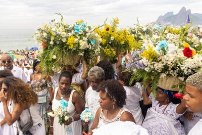 Dia de Iemanj? Rio de Janeiro-stock-foto