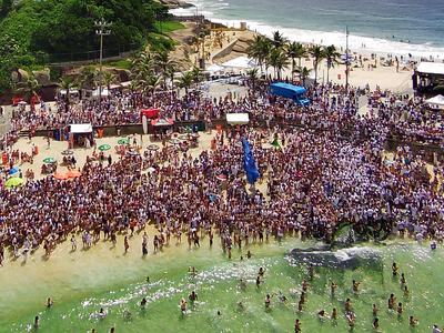 Dia de Iemanj? Rio de Janeiro-stock-foto