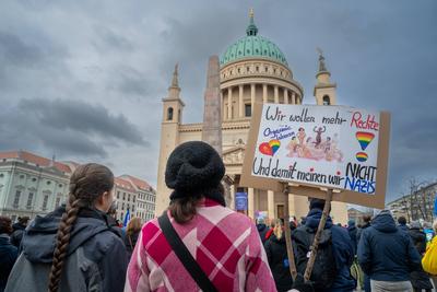 Demonstratin Demoktatie Politik B?rgerbegehren Geschichte-stock-photo