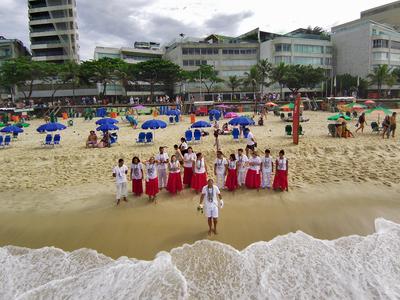 Dia de Iemanj? Rio de Janeiro-stock-foto