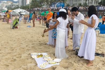 Dia de Iemanj? Rio de Janeiro-stock-foto
