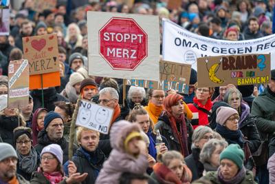 Demonstratin Demoktatie Politik B?rgerbegehren Geschichte-stock-foto