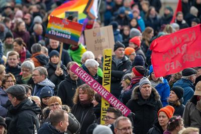 Demonstratin Demoktatie Politik B?rgerbegehren Geschichte-stock-photo