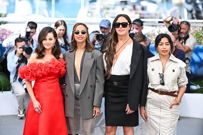Bilder des Jahres 2024, Entertainment 05 Mai News - Emilia Perez Photocall - The 77th Annual Cannes Film Festival Selena-stock-photo