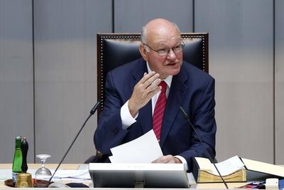 86. Sitzung des Berliner Abgeordnetenhaus-stock-photo