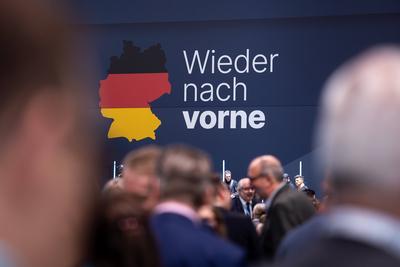 37. Bundesparteitag der CDU-stock-foto