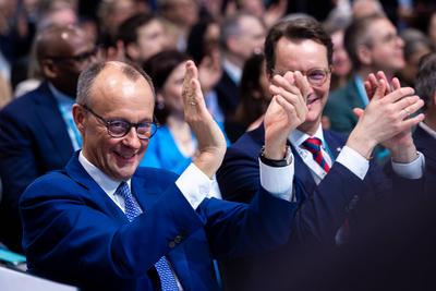 37. Bundesparteitag der CDU-stock-foto