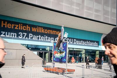 Impressionen 37.Bundesparteitag der CDU Deutschlands-stock-foto