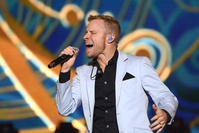 Brian Littrell von den Backstreet Boys live in der TUI Arena Hannover 23 03 2014 Foto xC xNiehausx-stock-foto