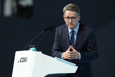 37.Bundesparteitag der CDU Deutschlands-stock-foto