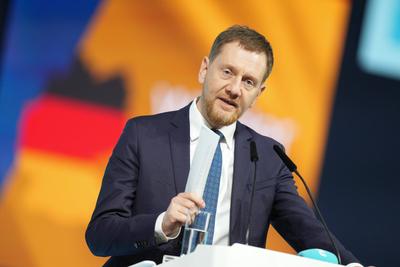37.Bundesparteitag der CDU Deutschlands-stock-foto