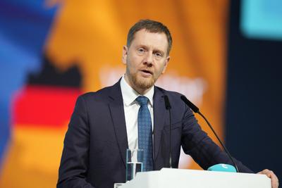 37.Bundesparteitag der CDU Deutschlands-stock-foto