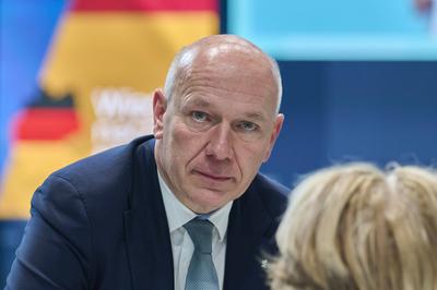 Bundesparteitag der CDU - Kai Wegner-stock-foto