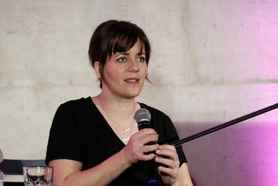 07.11.2019 xkhx Kassel Sarah Kuttner Fernsehmoderatorin, Autorin und Kolumnist *** 07 11 2019 xkhx Kassel Sarah Kuttner-stock-foto
