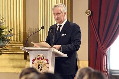 New Year's reception 2025 at the Royal Palace-stock-foto