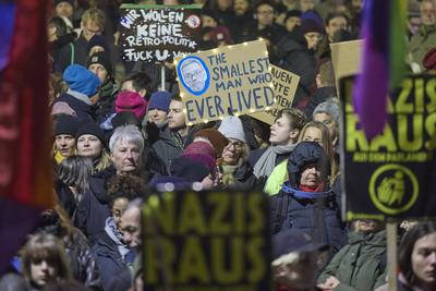 25 Jahre Donnerstagsdemo-stock-photo