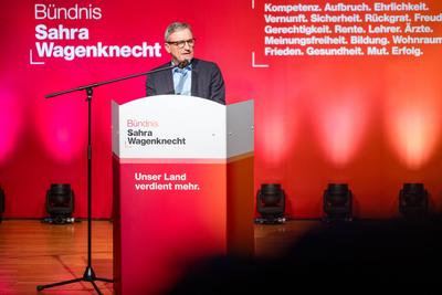 Stuttgart, Baden-W?rttemberg, Germany - February 4, 2025: Thomas Geisel (Member of the European Parliament and of the BS-stock-foto