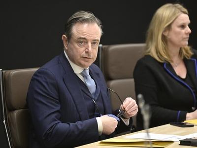 First Council of Ministers of the De Wever government-stock-foto