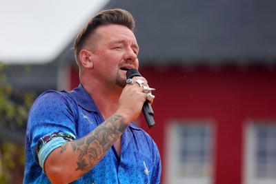 Ben Zucker - Immer wieder sonntags 2024, Folge 09 Ben Zucker. ARD-Unterhaltungsshow Immer wieder sonntags. TV-Aufzeichnu-stock-foto