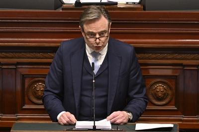 Parliament : declaration of government by PM Bart De Wever-stock-foto