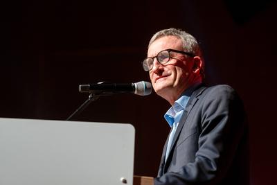Stuttgart, Baden-W?rttemberg, Germany - February 4, 2025: Thomas Geisel (Member of the European Parliament and of the BS-stock-foto