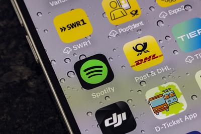 Apps auf einem Smartphone. // 10.01.2025: Stuttgart, Baden-W?rttemberg, Deutschland.-stock-foto