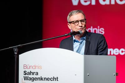 Stuttgart, Baden-W?rttemberg, Germany - February 4, 2025: Thomas Geisel (Member of the European Parliament and of the BS-stock-foto