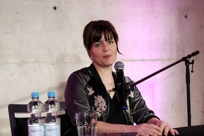 07.11.2019 xkhx Kassel Sarah Kuttner Fernsehmoderatorin, Autorin und Kolumnist *** 07 11 2019 xkhx Kassel Sarah Kuttner-stock-photo