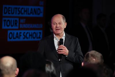 Bundestagswahlkampf 2025.-stock-foto