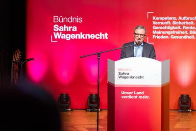 Stuttgart, Baden-W?rttemberg, Germany - February 4, 2025: Thomas Geisel (Member of the European Parliament and of the BS-stock-foto
