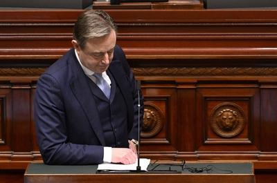 Parliament : declaration of government by PM Bart De Wever-stock-foto