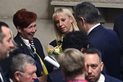 Parliament : declaration of government by PM Bart De Wever-stock-foto