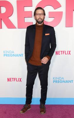 Netflix's Kinda Pregnant Premiere-stock-foto